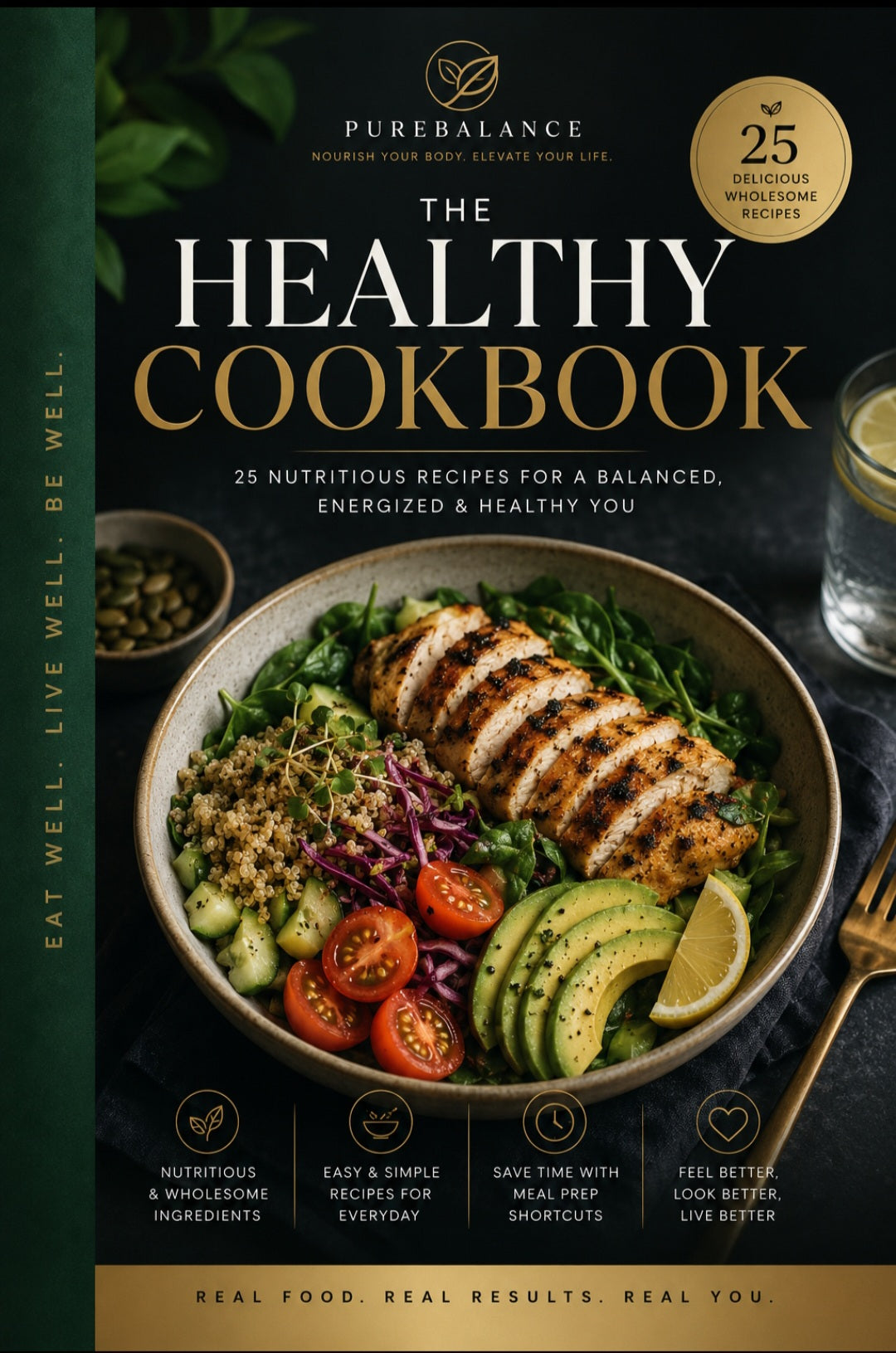 Premium, Professional Healthy Cookbook
